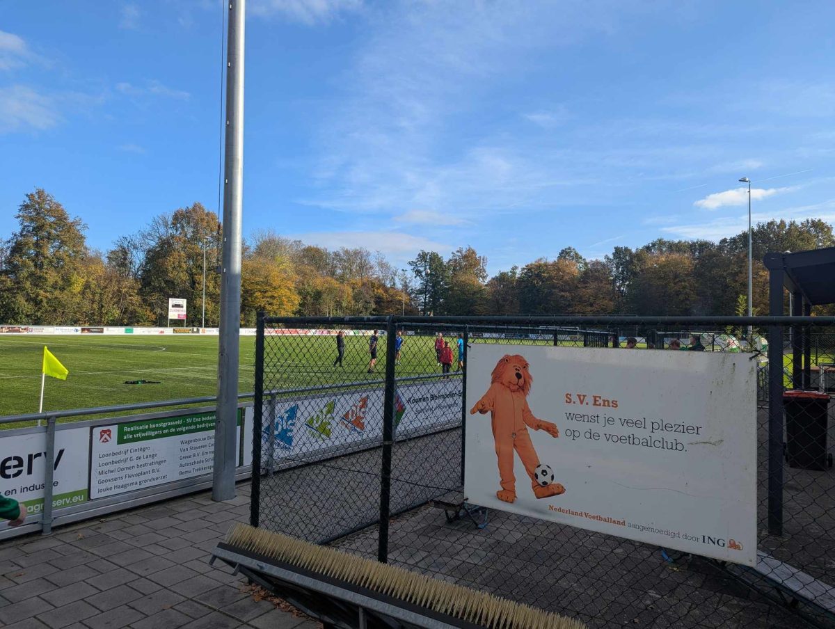 Frustrerende middag voor HJSC in en tegen Ens