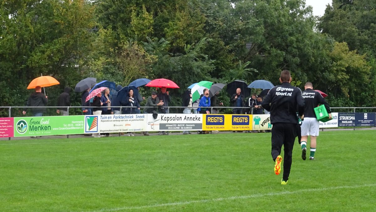 Senioren HJSC en jeugdduels Hommerts afgelast