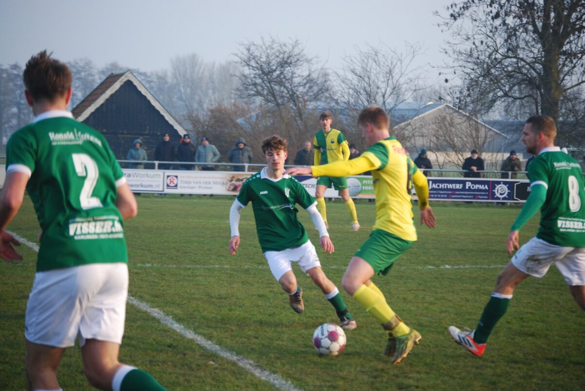 HJSC pakt in Hindeloopen eerste punten van 2026