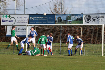 HJSC verliest twee punten in Koudum