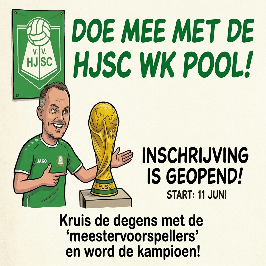 Doe mee aan de HJSC WK Pool! Wie volgt 'Der Seher von der Sinnewar' op?