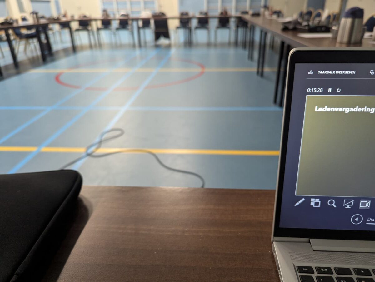 Ledenvergadering op 4 september 2026